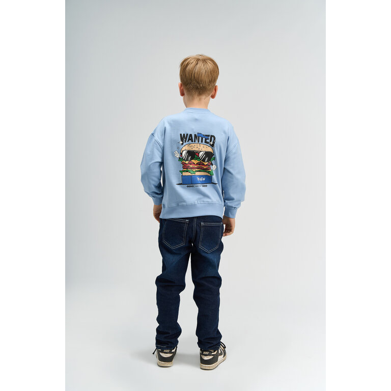 The New The New sweatshirt kind Steven Forever Blue (blauw)