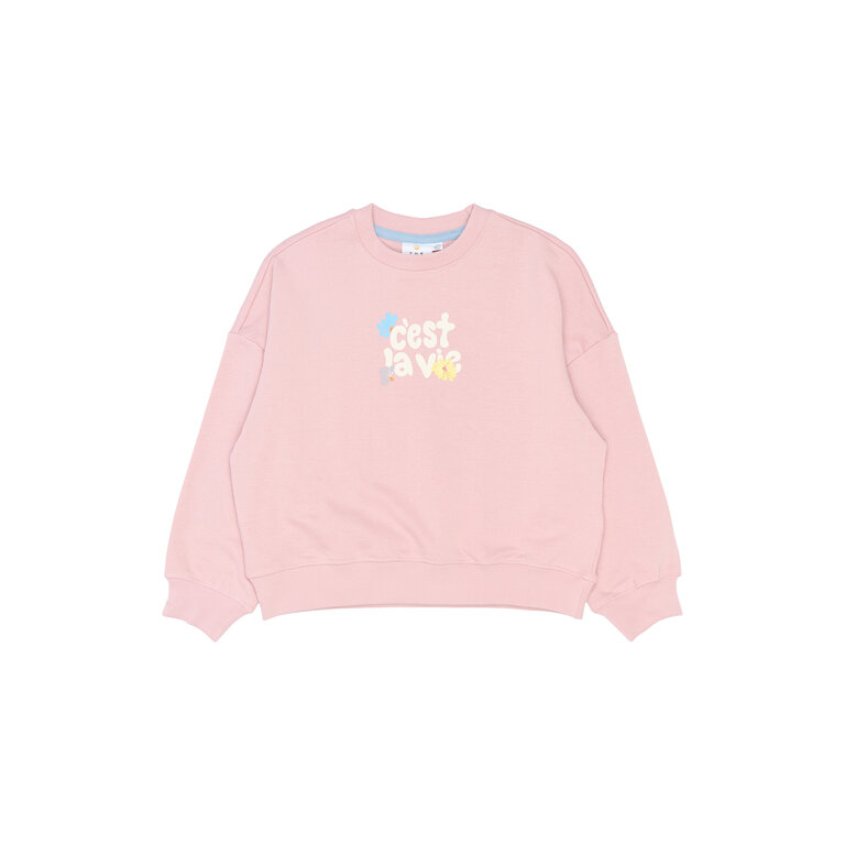 The New The New sweatshirt kind Sandy Silver Pink (zilver roze)