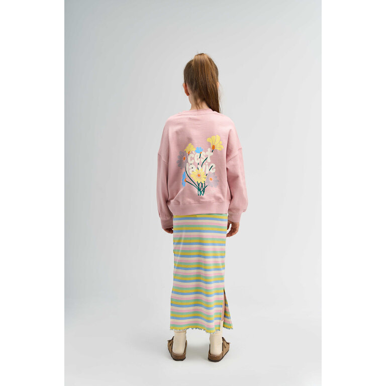 The New The New sweatshirt kind Sandy Silver Pink (zilver roze)