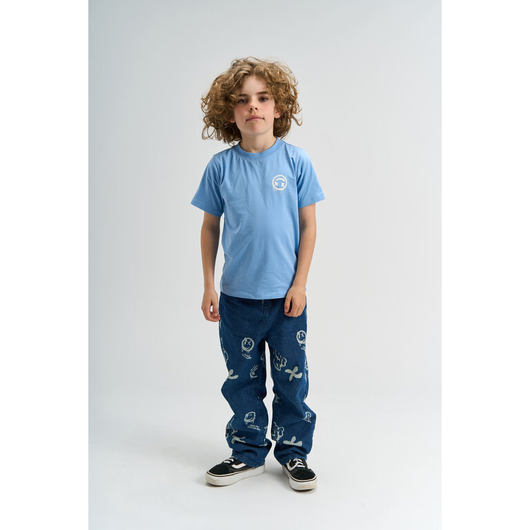 The New The New shirt kind Sander Tee Forever Blue (blauw)
