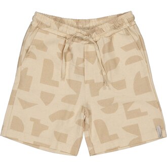 Levv Pants Bouwe | AOP Sand Graphic