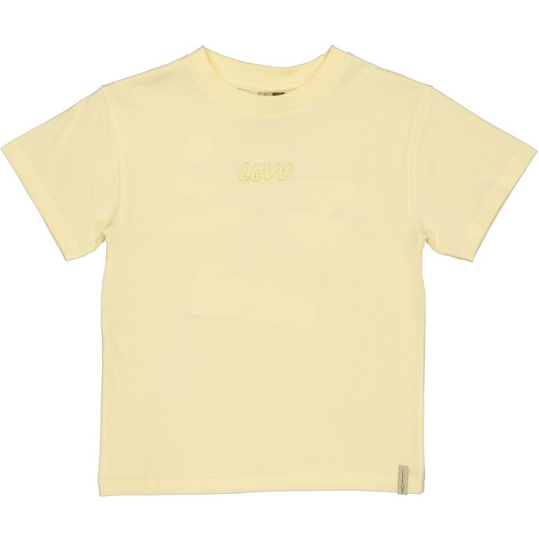 Levv LEVV shirt jongen Bart T-shirt Pastel Yellow geel