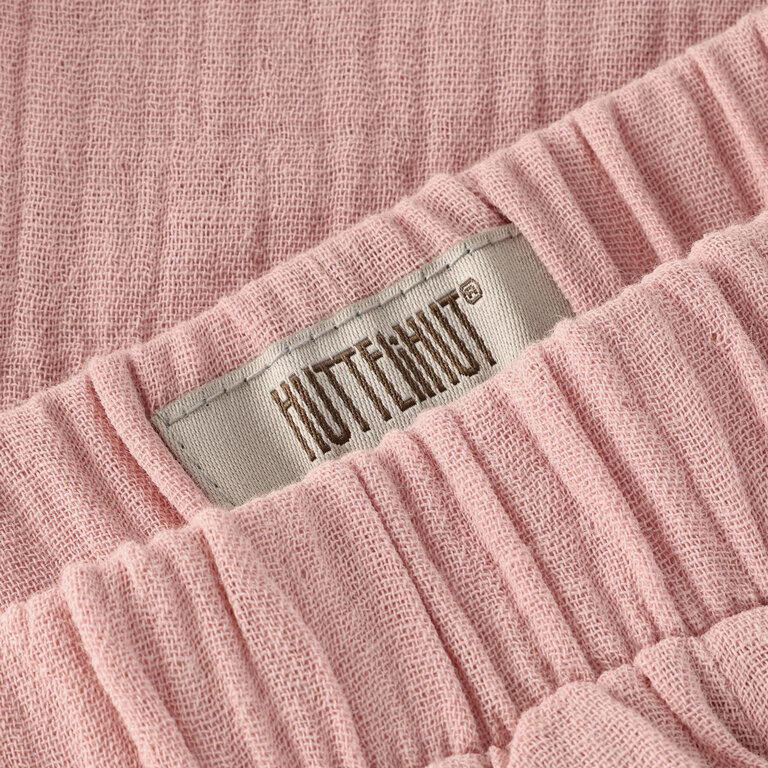 Huttelihut Huttelihut korte broek baby meisje SS Muslin Pale Mauve oudroze