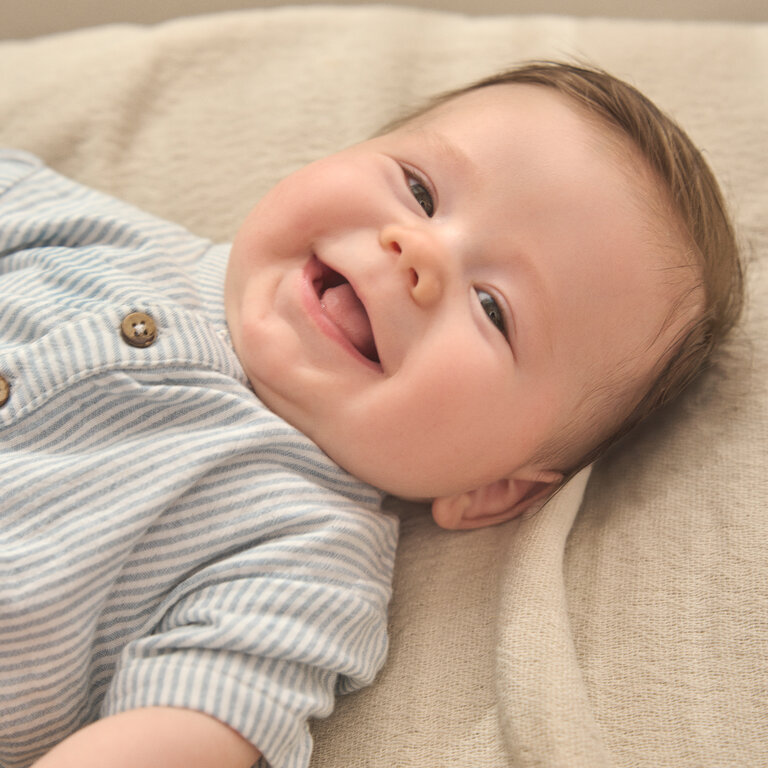 EN FANT EN FANT | Playsuit Muslin Stripe | Citadel