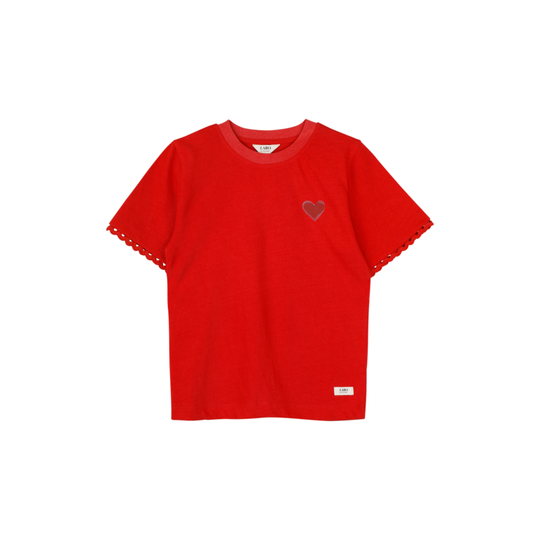 Labo de Colores LABO DE COLORES T-shirt meisje Lyla Red rood