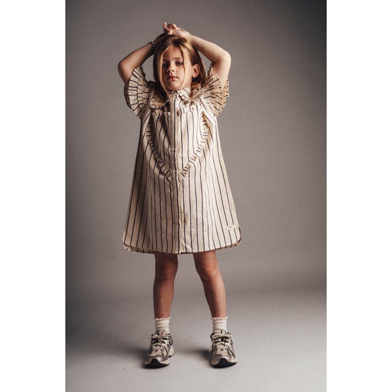 Labo de Colores Labo de Colores | Larah | Cotton Dress | Lavender Grey