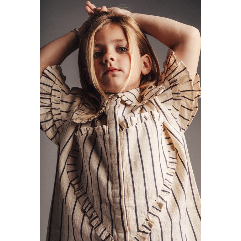 Labo de Colores Labo de Colores | Larah | Cotton Dress | Lavender Grey