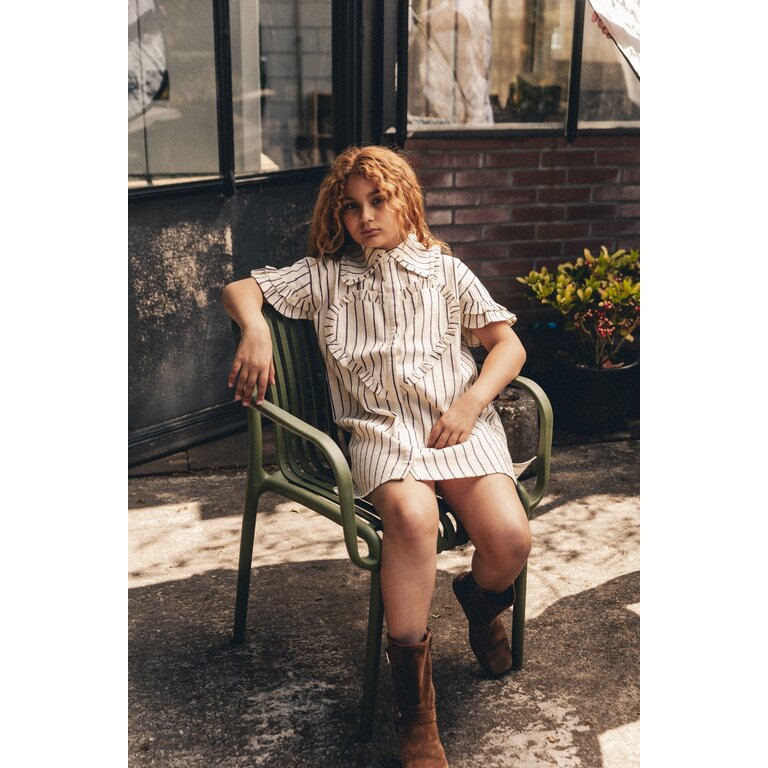 Labo de Colores Labo de Colores | Larah | Cotton Dress | Lavender Grey