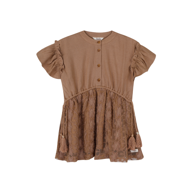 Baje Studio Baje | Claudie | Short Dress | Brown Coconut