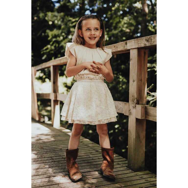 Baje Studio Baje | Mira | Short Skirt | White Coconut