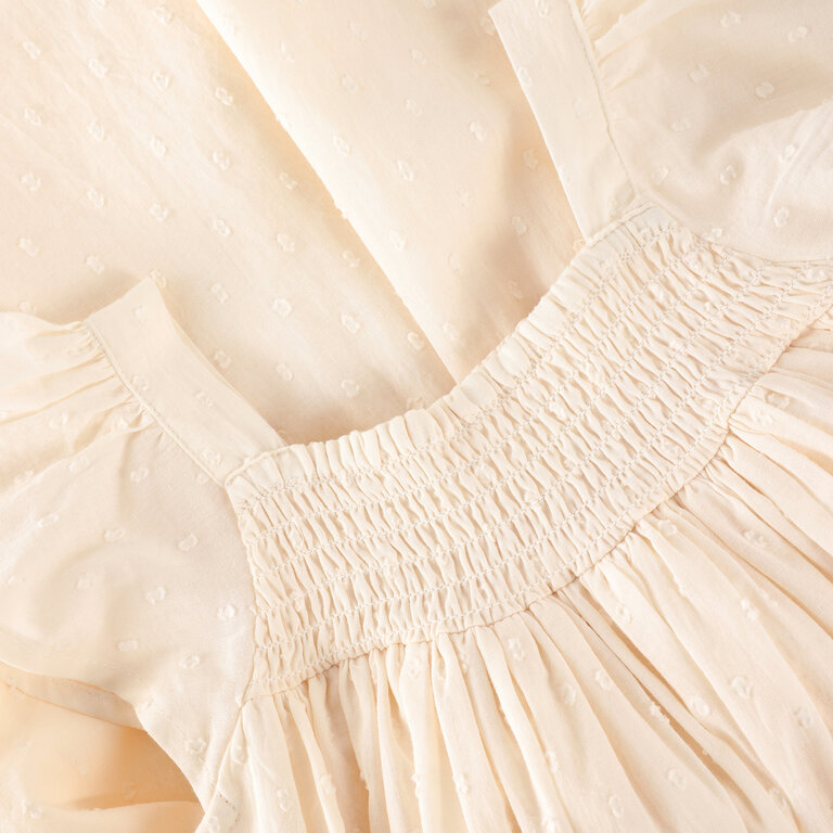 EN FANT EN FANT | Dress NS Dobby | Eggnog
