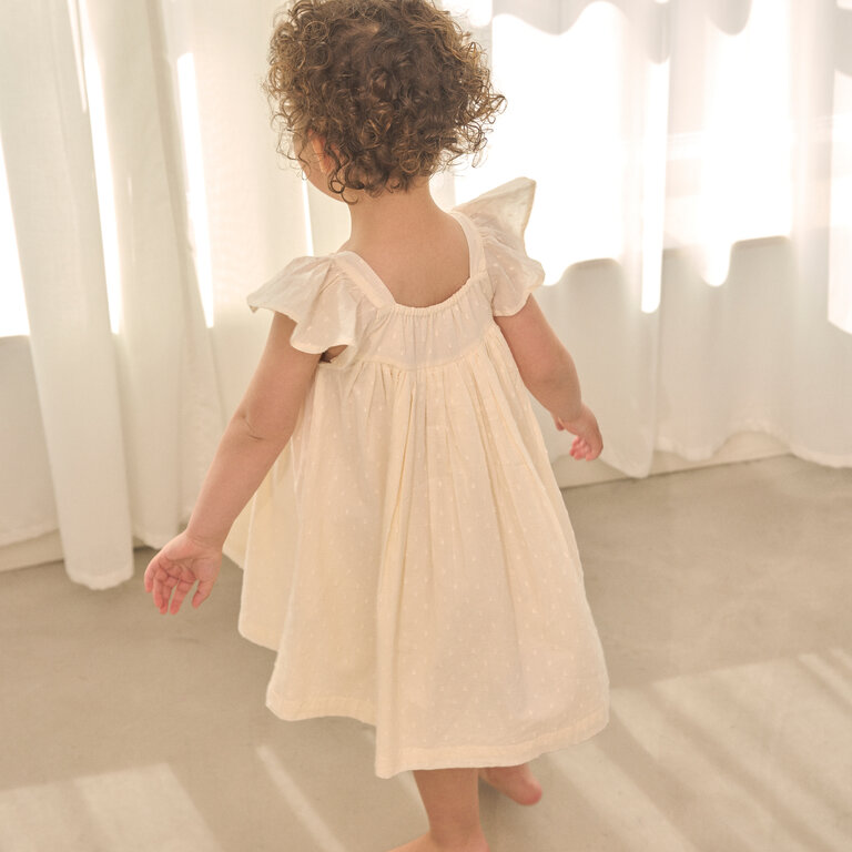 EN FANT EN FANT | Dress NS Dobby | Eggnog
