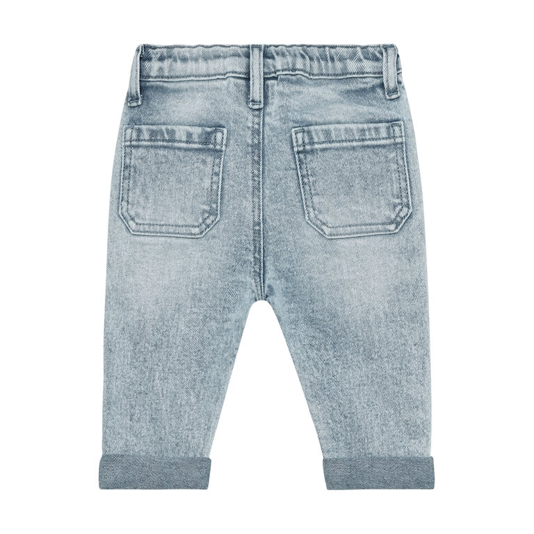 EN FANT EN FANT jeans kind denim spijkerbroek blauw. Valt groot.