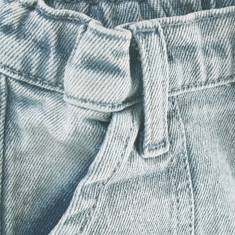 EN FANT EN FANT jeans kind denim spijkerbroek blauw. Valt groot.