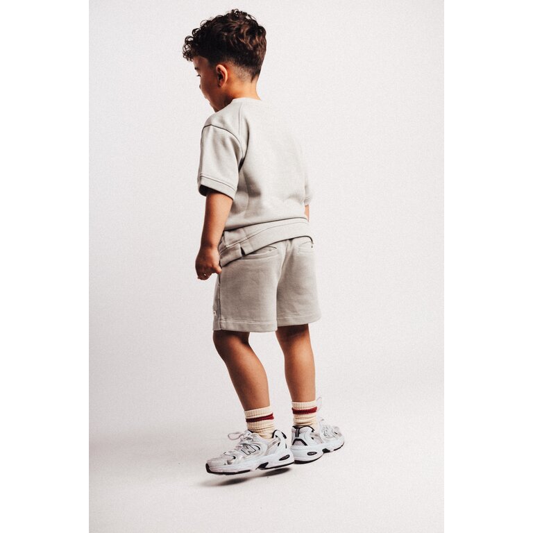 Baje Studio BAJE korte broek jongen Hernani Green Greyish groen (valt groot)