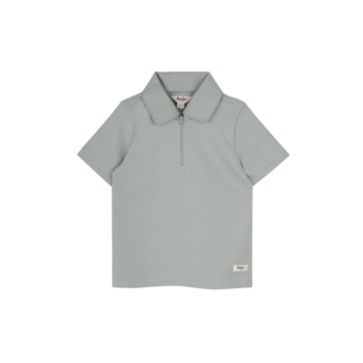 Baje Studio Hervas | Shortsleeve Polo | Green Greyish