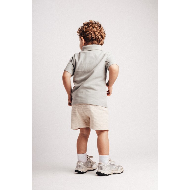 Baje Studio Baje | Hervas | Shortsleeve Polo | Green Greyish