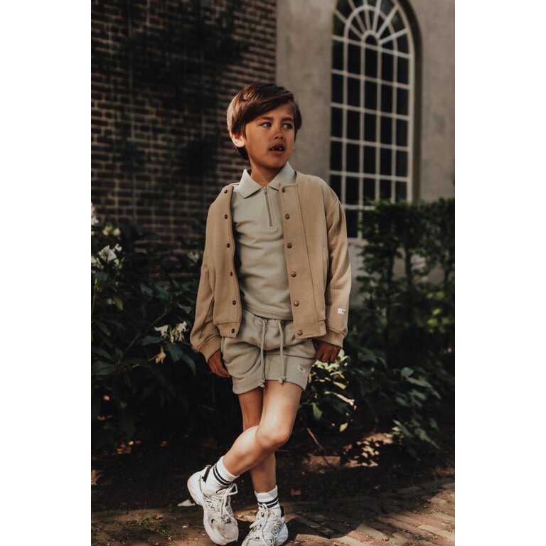 Baje Studio Baje | Hervas | Shortsleeve Polo | Green Greyish