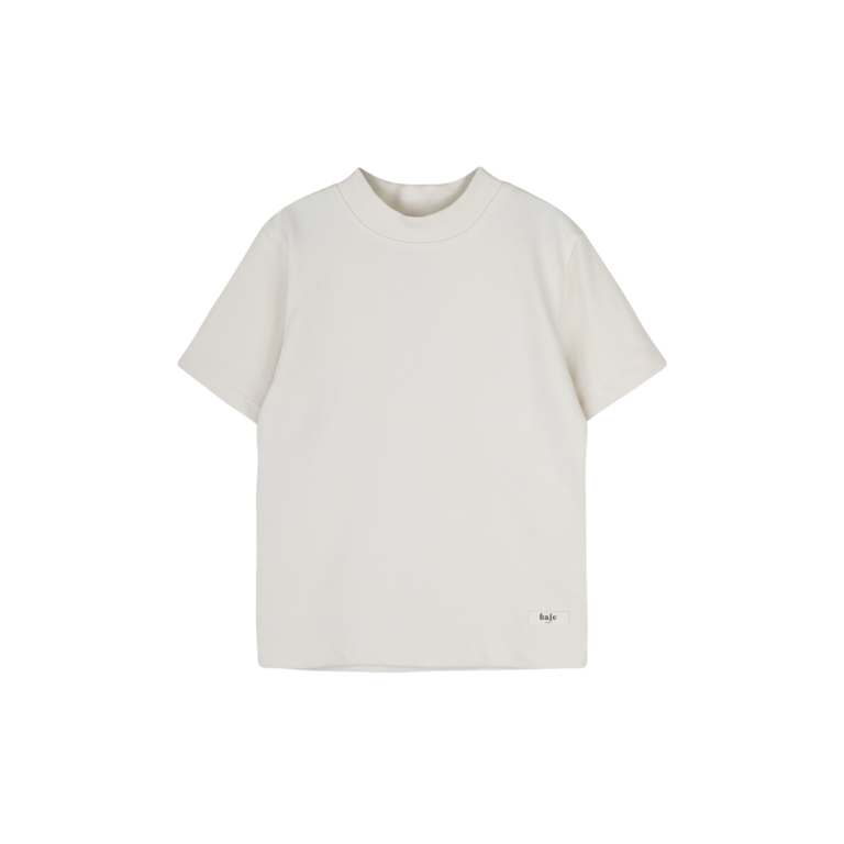 Baje Studio BAJE T-shirt jongen Leon White Coconut wit (valt groot)