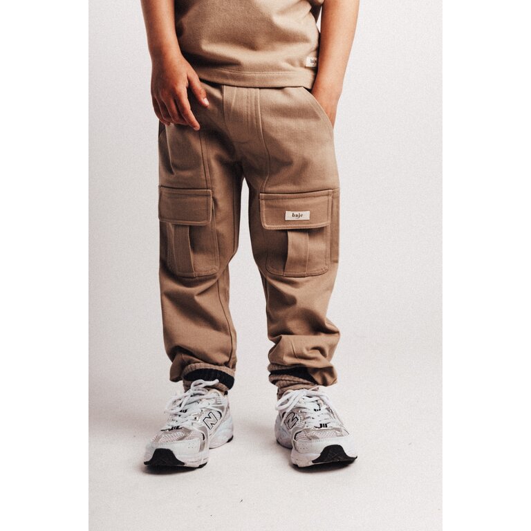 Baje Studio BAJE lange broek meisje Piera Taupe Cafe taupe (valt groot)