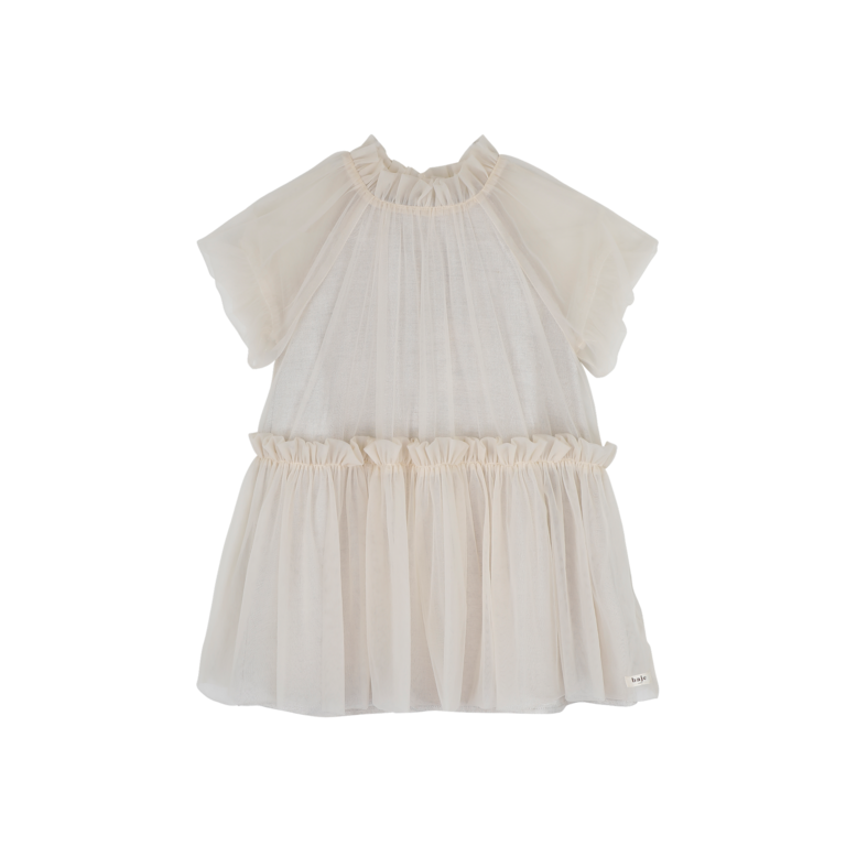 Baje Studio BAJE jurk meisje Melle Beige (valt groot)