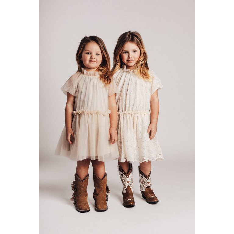Baje Studio BAJE jurk meisje Melle Beige (valt groot)