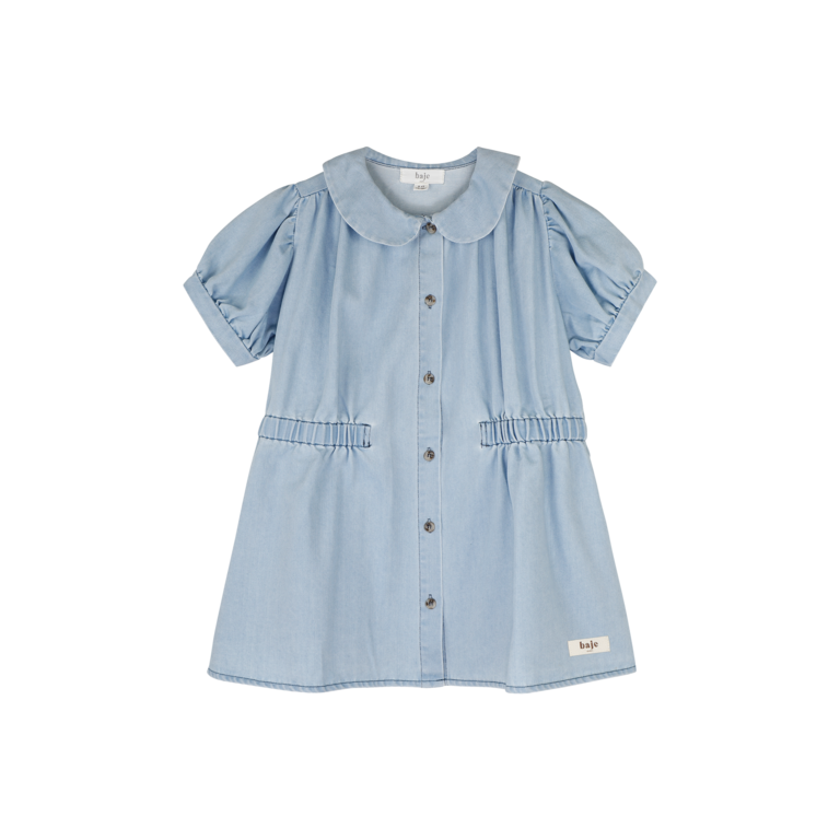 Baje Studio Baje | Mirabel | Short Dress | Blue Denim Light