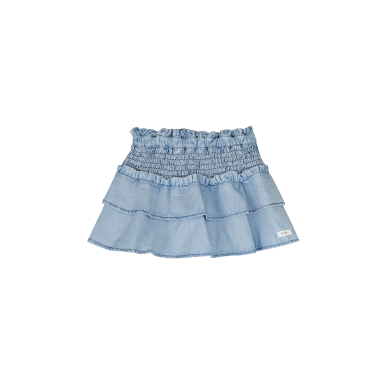 Baje Studio BAJE rokje meisje Yille Blue Denim Light blauw (valt groot)