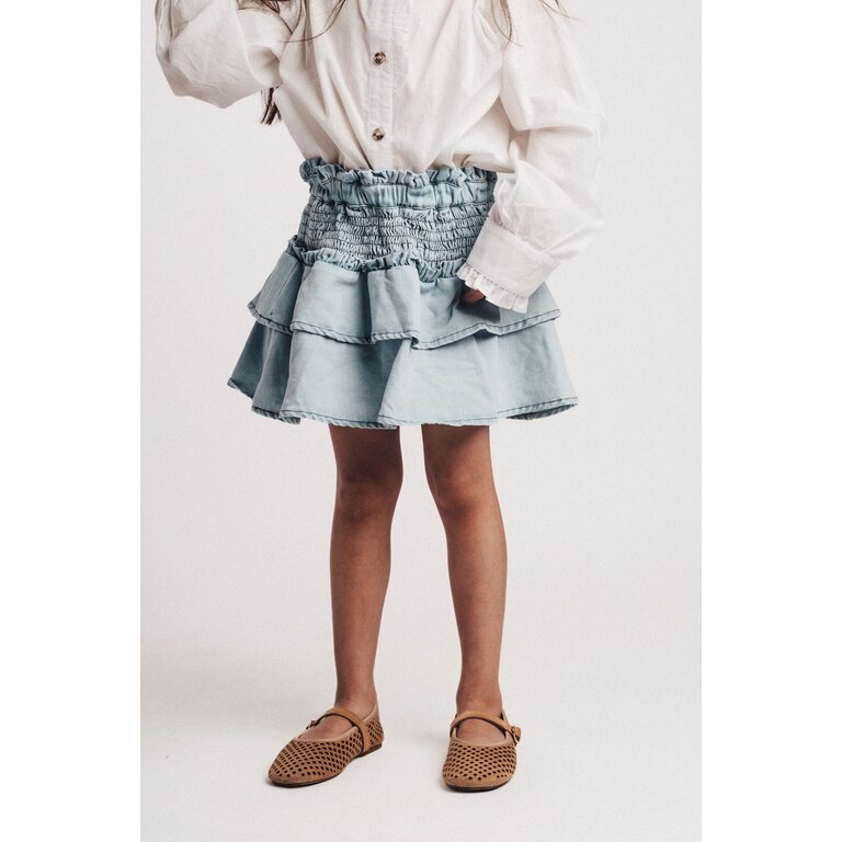 Baje Studio Baje | Yille | Short Skirt | Blue Denim Light