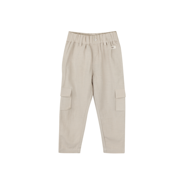 Baje Studio BAJE Makai jongens pants Beige / Beige broek (valt groot)