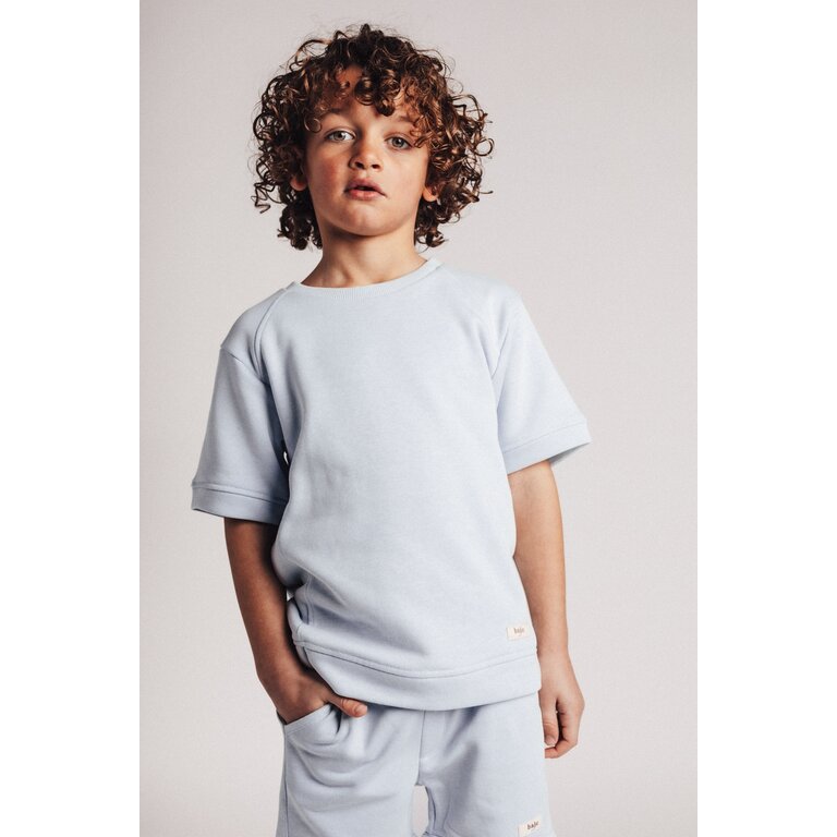 Baje Studio BAJE T-shirt jongen Mylo Blue Stone blauw (valt groot)
