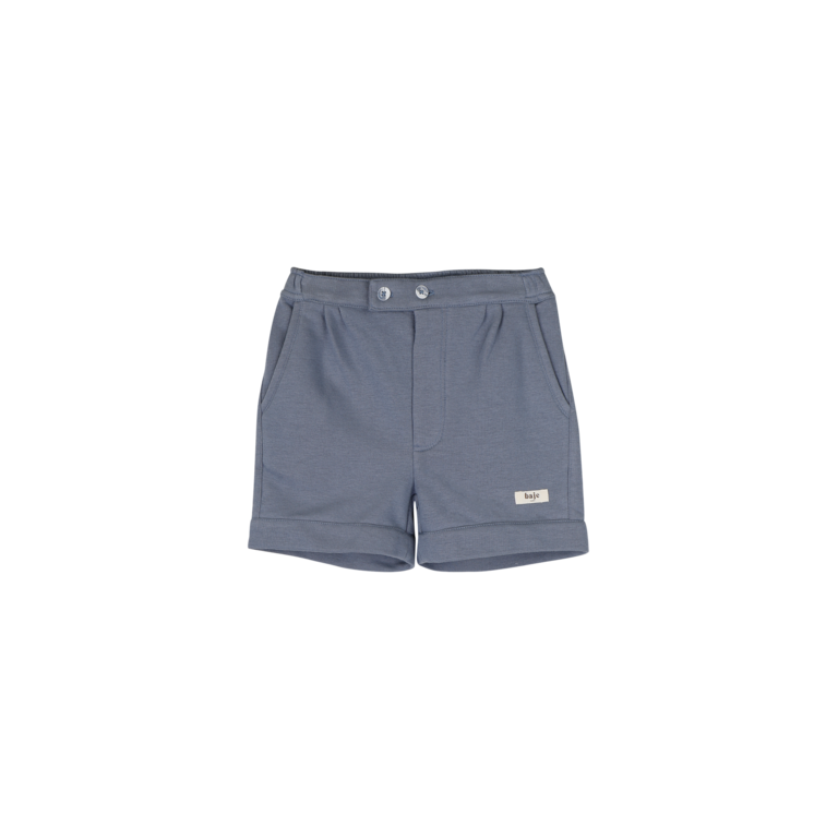 Baje Studio BAJE korte broek jongen Mino Blue Stone blauw (valt groot)