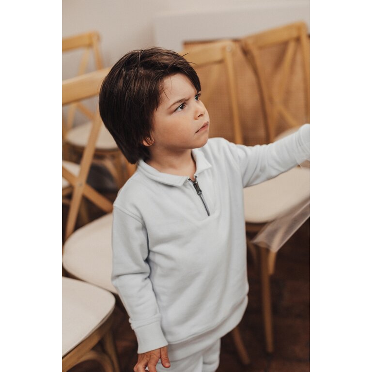 Baje Studio BAJE sweater jongen Mazo Blue Sky blauw (valt groot)