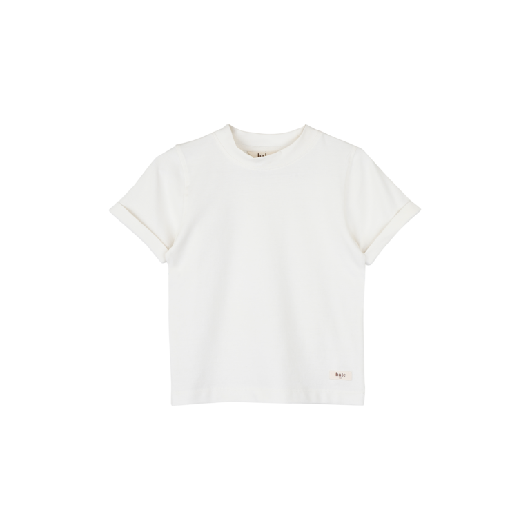 Baje Studio BAJE T-shirt jongen Moss White Cloud wit (valt groot)