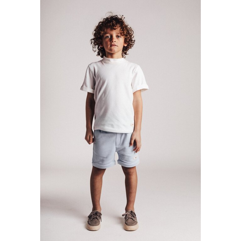 Baje Studio BAJE T-shirt jongen Moss White Cloud wit (valt groot)