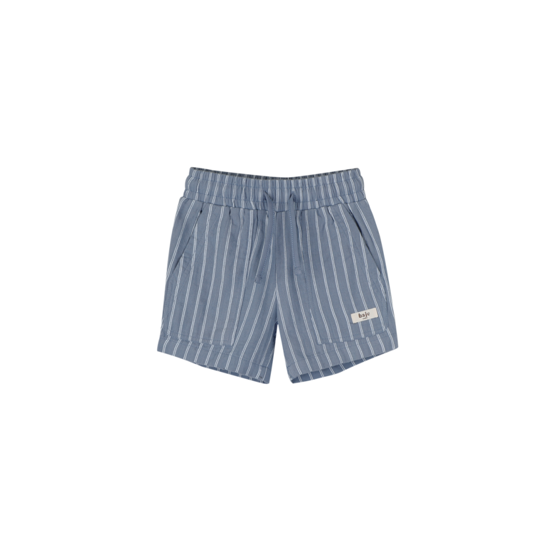 Baje Studio BAJE korte broek jongen Mathieu short Blue Stone blauw (valt groot)