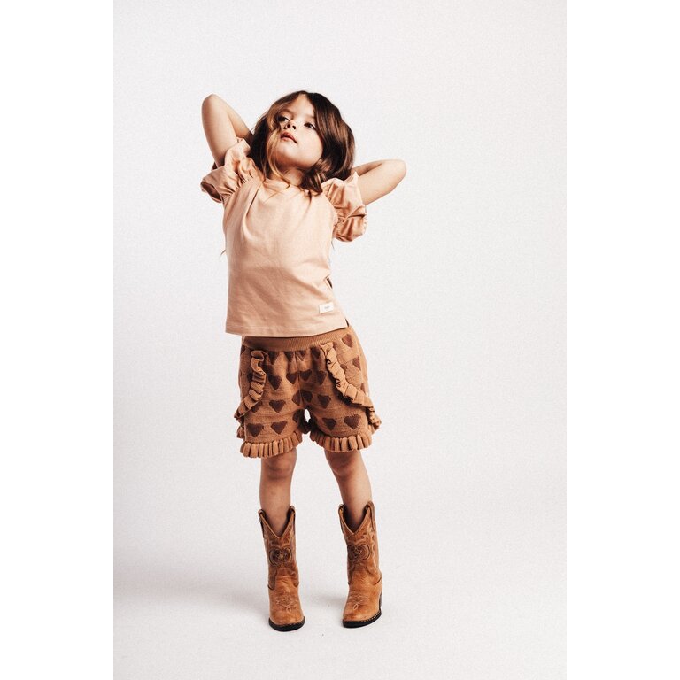 Baje Studio Baje | Valencia | Shortsleeve Top | Rose Cafe