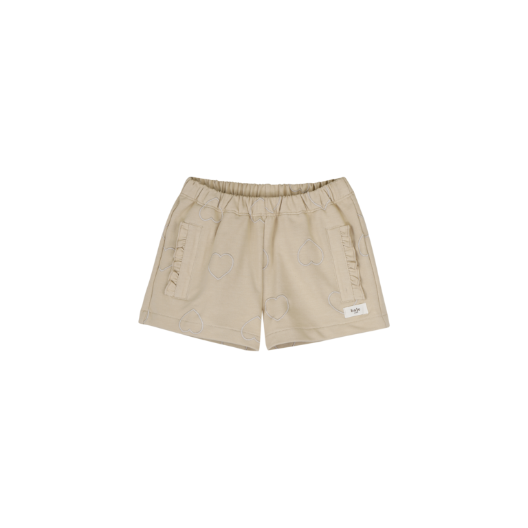 Baje Studio BAJE korte broek meisje Vay short Creme Fawn beige (valt groot)