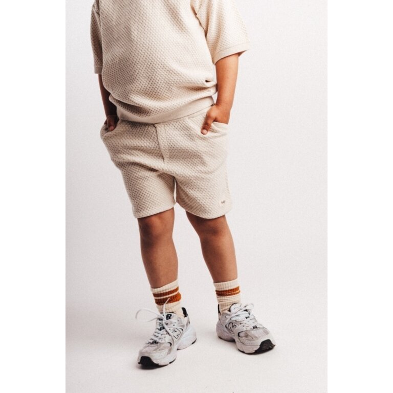 Baje Studio BAJE korte broek meisje Uriz short off-white wit (valt groot)