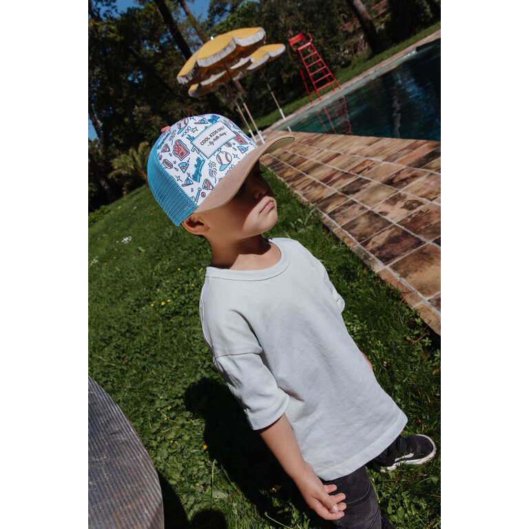 Hello Hossy  Hello Hossy pet kind Baseball Game (blauw, honkbalprint)