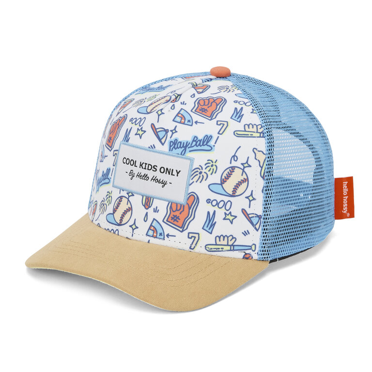 Hello Hossy  Hello Hossy pet kind Baseball Game (blauw, honkbalprint)