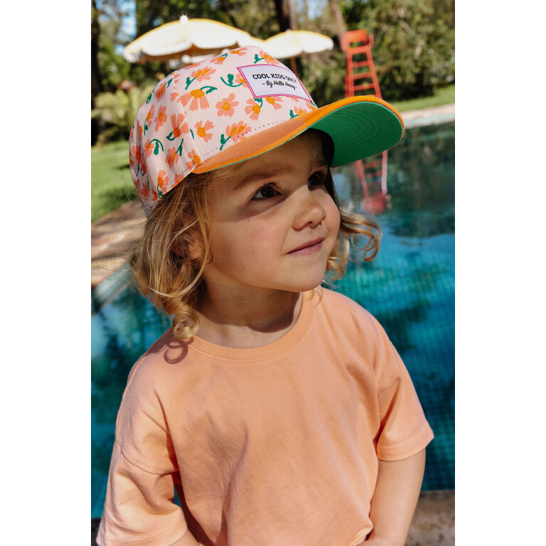 Hello Hossy  Hello Hossy pet kind Baseball Springtime (oranje, lentekleuren)