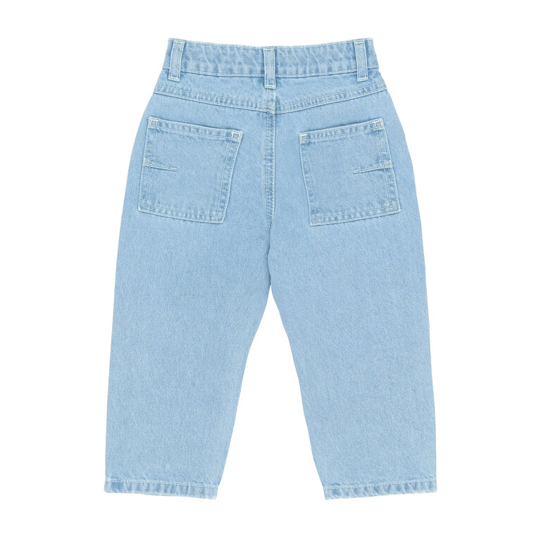 The New The New spijkerbroek kind Silvio Barrel Fit Light Blue (lichtblauw)