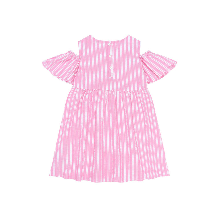 The New The New jurk kind Shirley Carmine Rose (lichtroze, gestreept)
