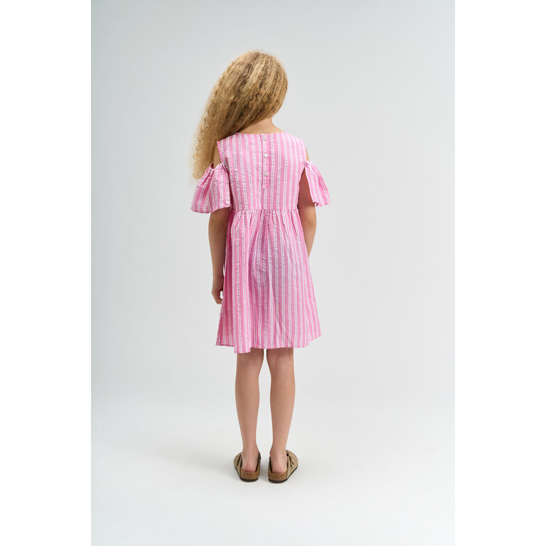 The New The New jurk kind Shirley Carmine Rose (lichtroze, gestreept)
