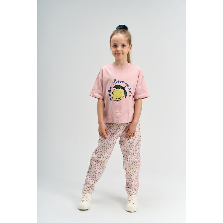 The New The New shirt kind Shannet Tee Silver Pink (roze)
