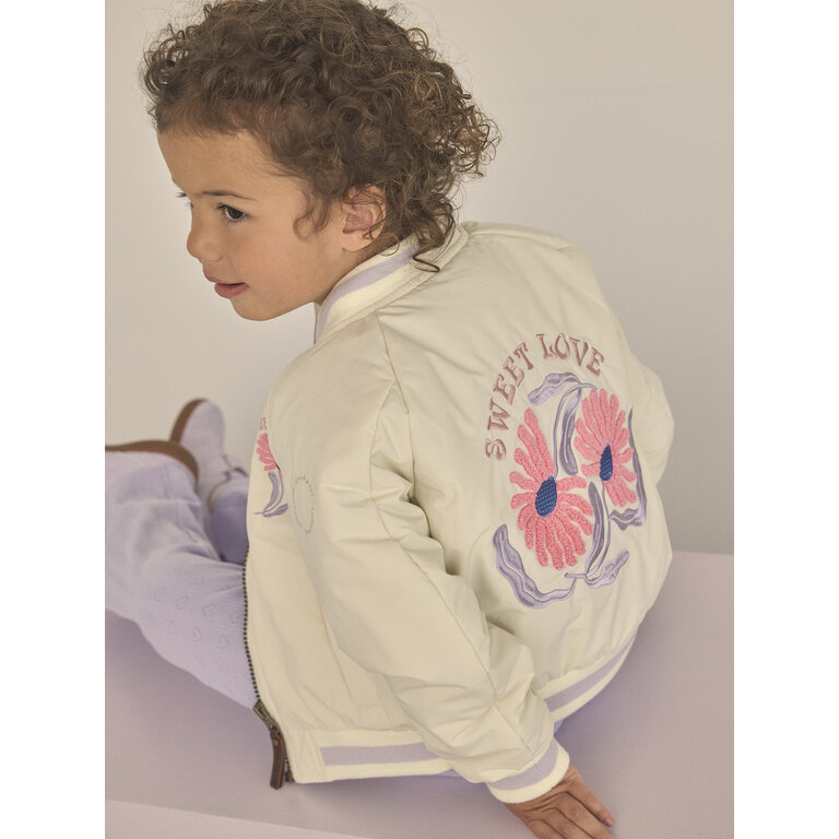 EN FANT EN FANT jas kind Purple Heather bomber jack paars