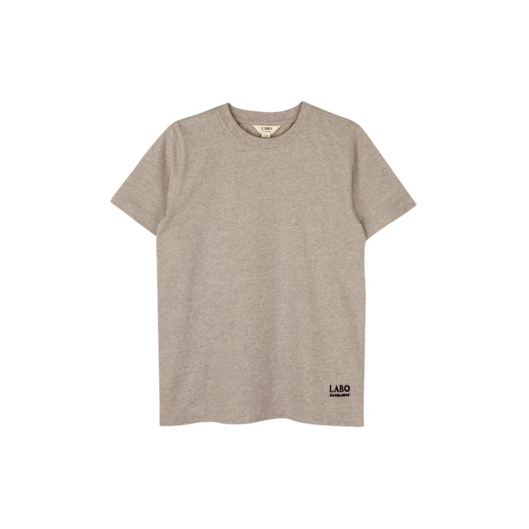 Labo de Colores Labo de Colores | Lowen | Shortsleeve Tee | Taupe Melange