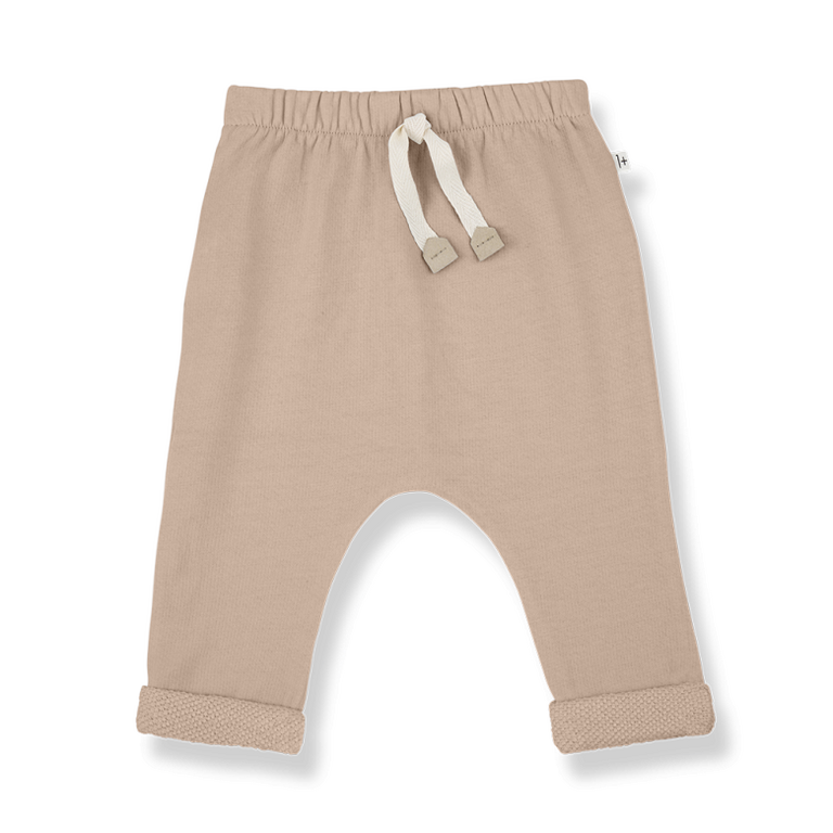 1+ in the family 1+ IN THE FAMILY broek baby Telos taupe bruin