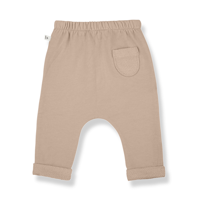 1+ in the family 1+ IN THE FAMILY broek baby Telos taupe bruin